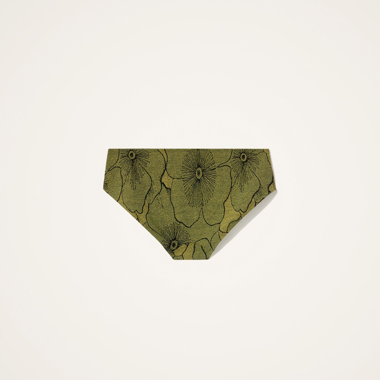La Doublej Boy Floral-print Bikini Briefs