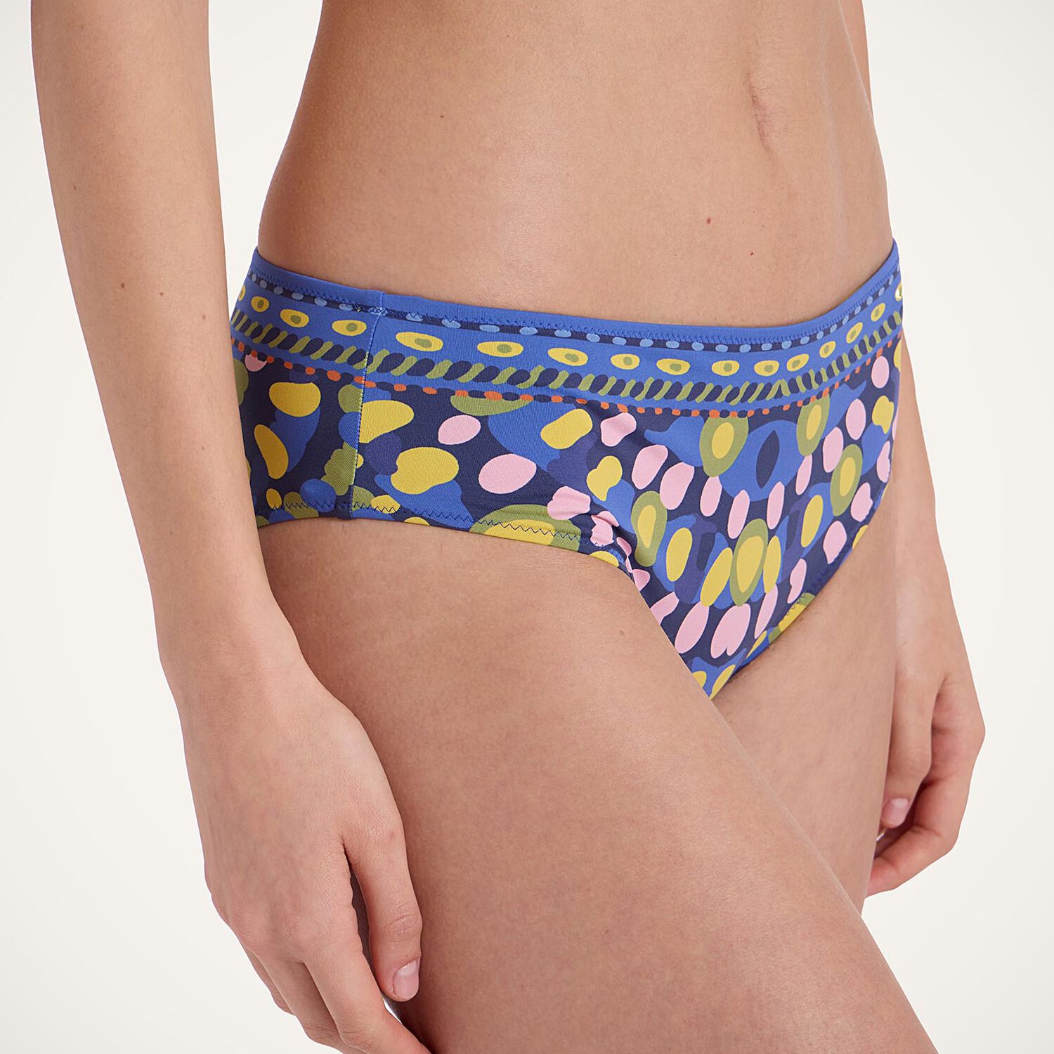La Doublej Boy Brief In Chakra Placée Multicolor