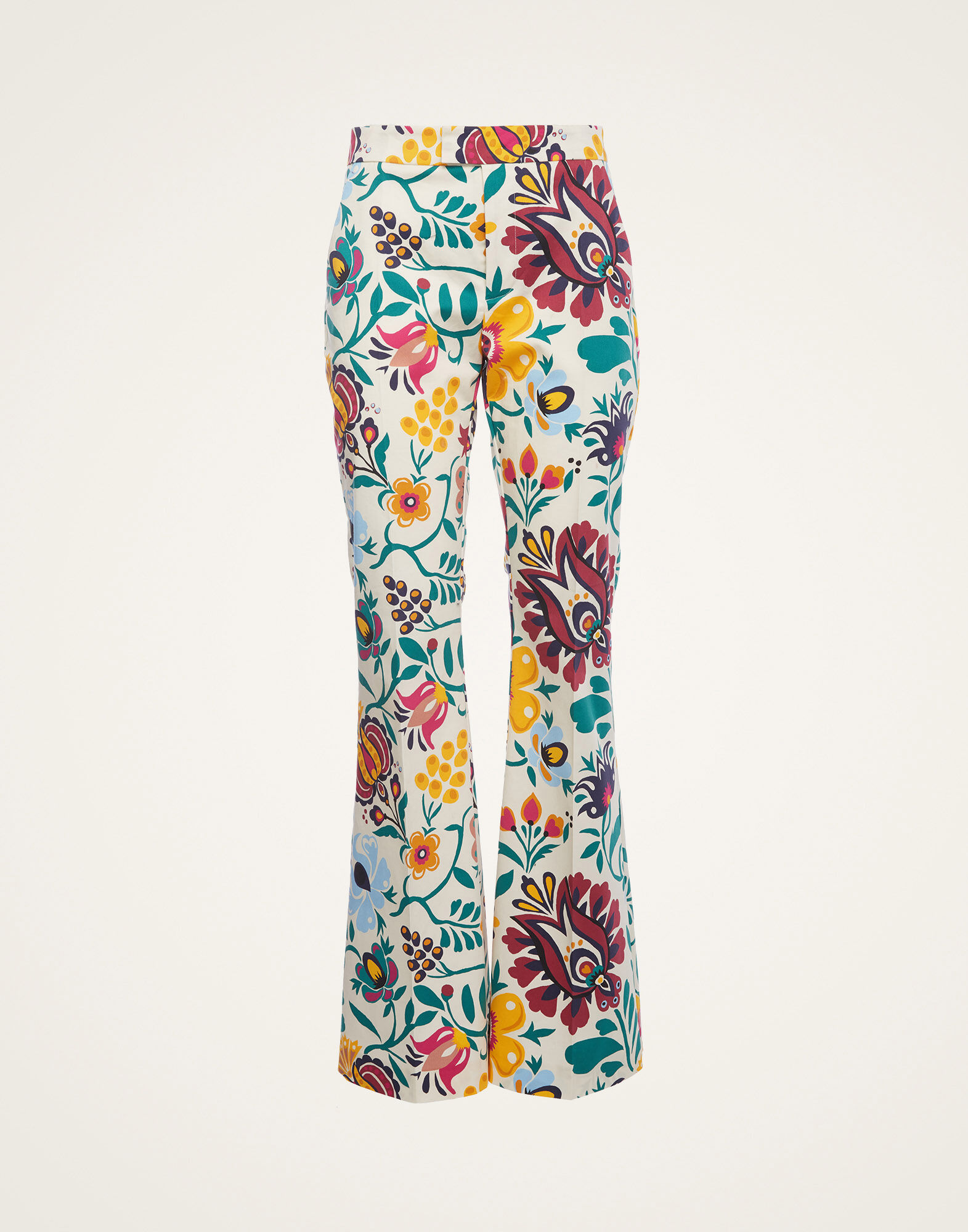 LaDoubleJ Saturday Night Pants Selva Bianco TRO0030COT006SEL0002