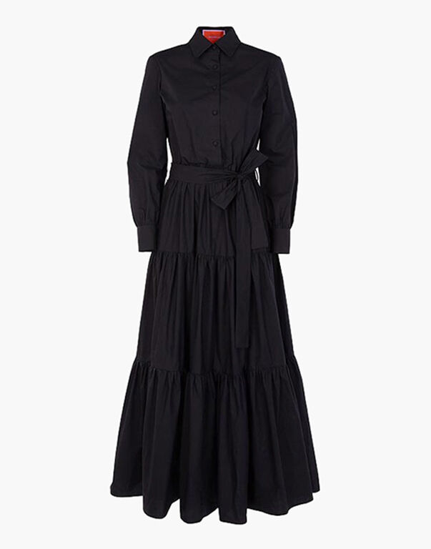 LDJ Icons - The Bellini Dress, a Belted Maxi Dress | La DoubleJ