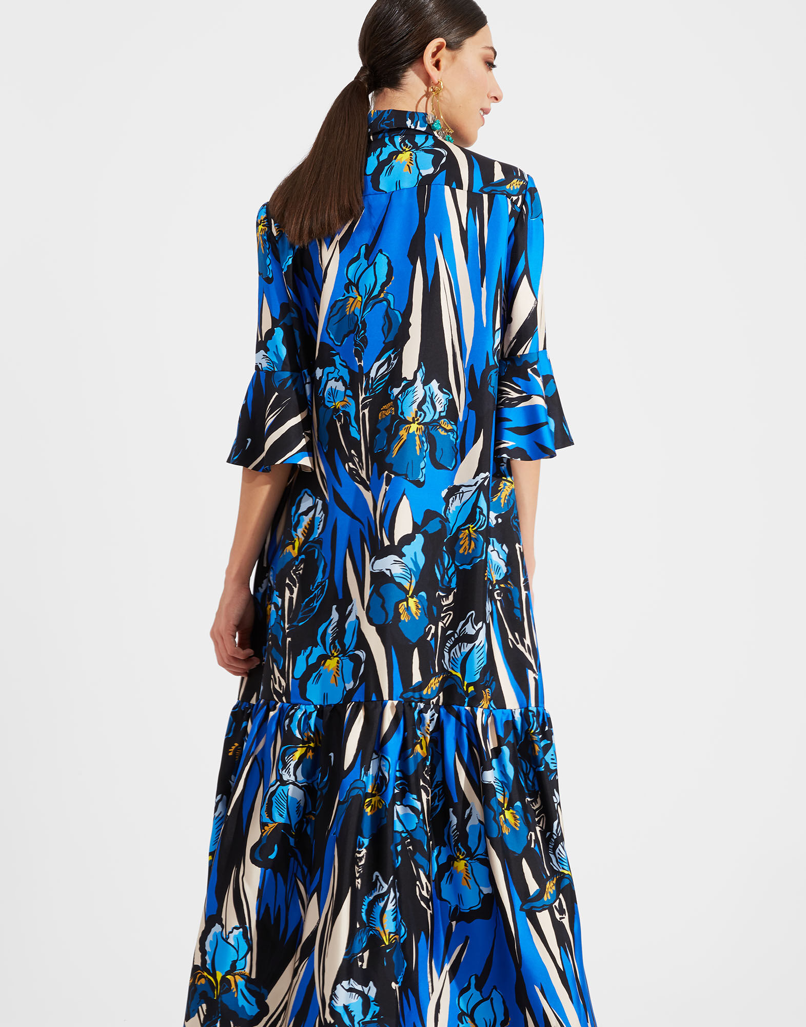 LaDoubleJ Artemis Dress Iris DRE0176SIL001IRI0001