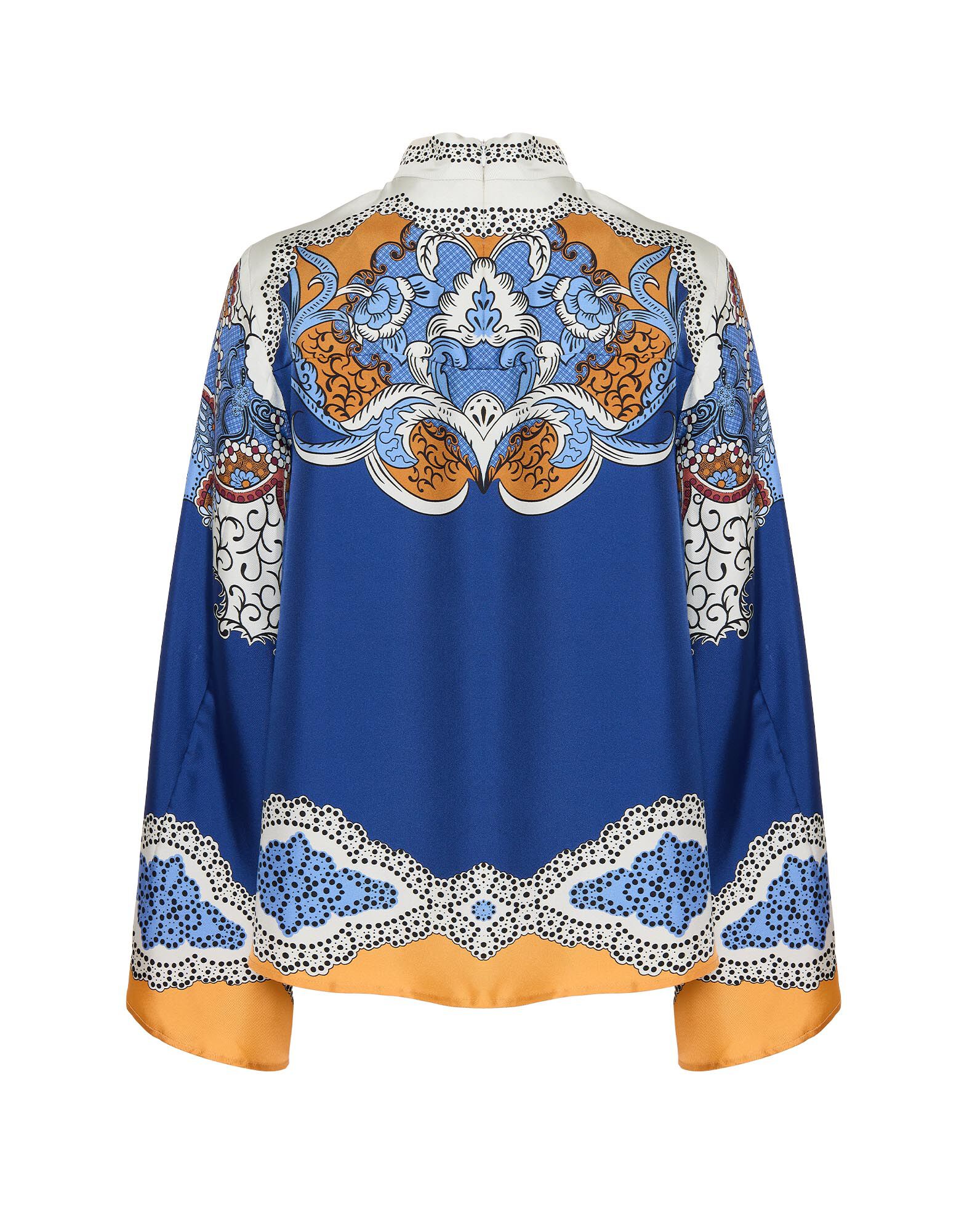 La DoubleJ Make An Exit Top Portal Plac&eacute;e Light Blue TOP0117SIL006POR02BU01