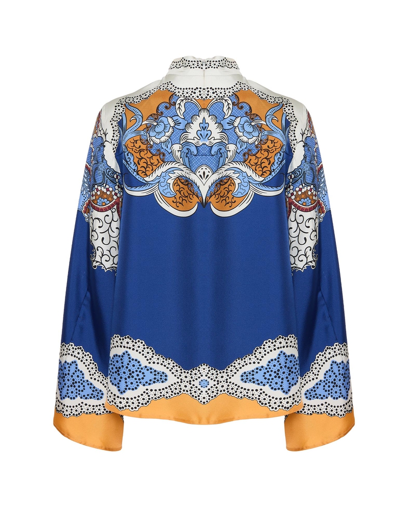 La DoubleJ Make An Exit Top La DoubleJ Make An Exit Top Portal Placée Light Blue TOP0117SIL006POR02BU01