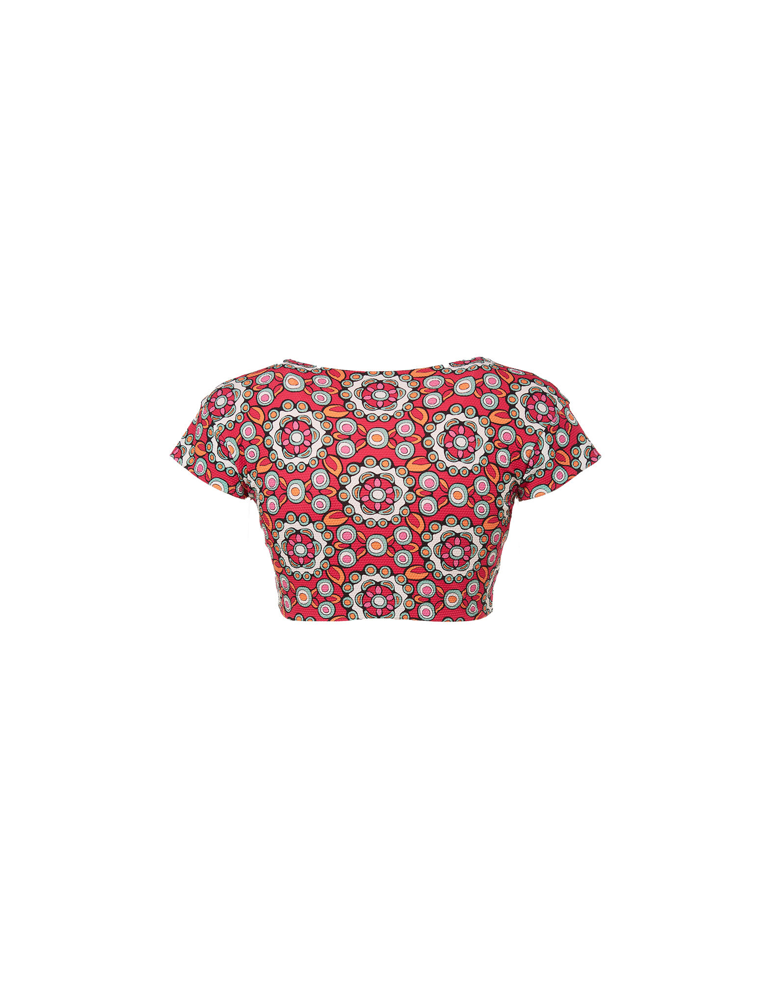 LaDoubleJ Bardot Top Kaleidoscope Fuxia SWI0026LYC002KAL0006