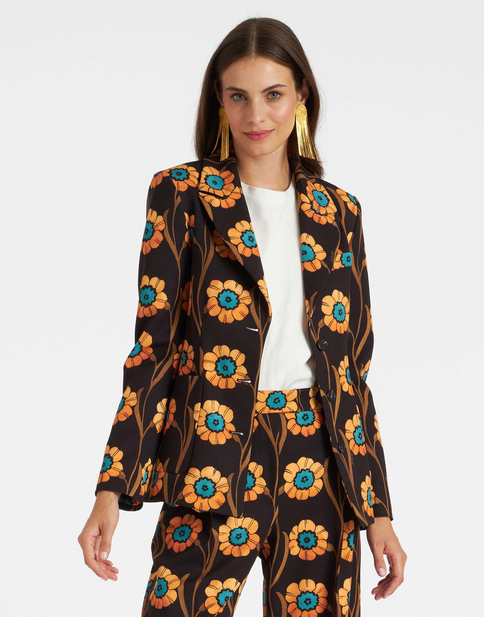 24/7 Jacket in Daisychain Black for Women | La DoubleJ