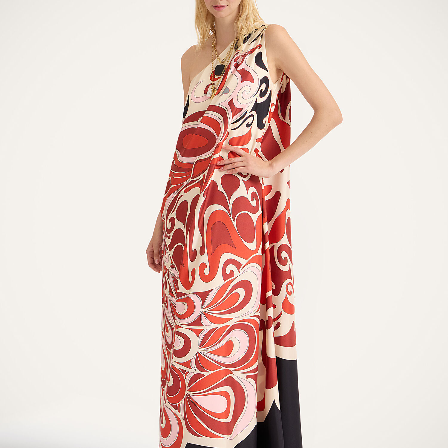 La Doublej Roy Maxi Dress In Multi