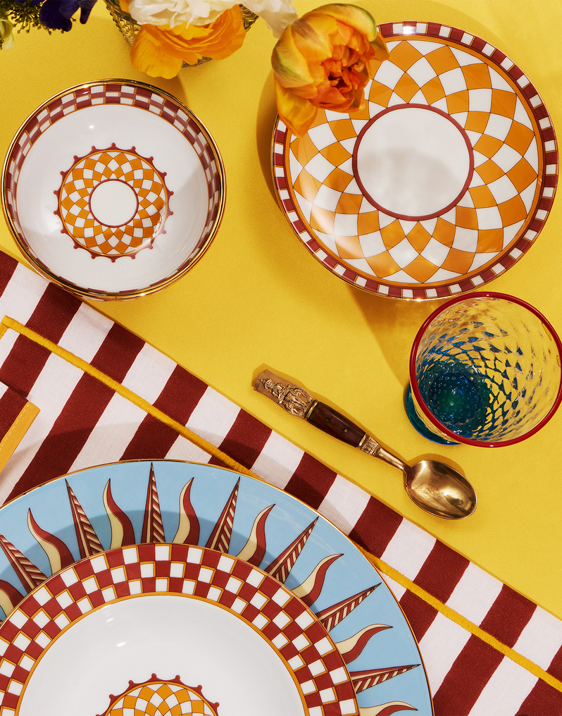 La DoubleJ Side Plates Set Of 2 La DoubleJ Side Plates Set Of 2 Apollo Yellow SID0002CER001APL01YE02