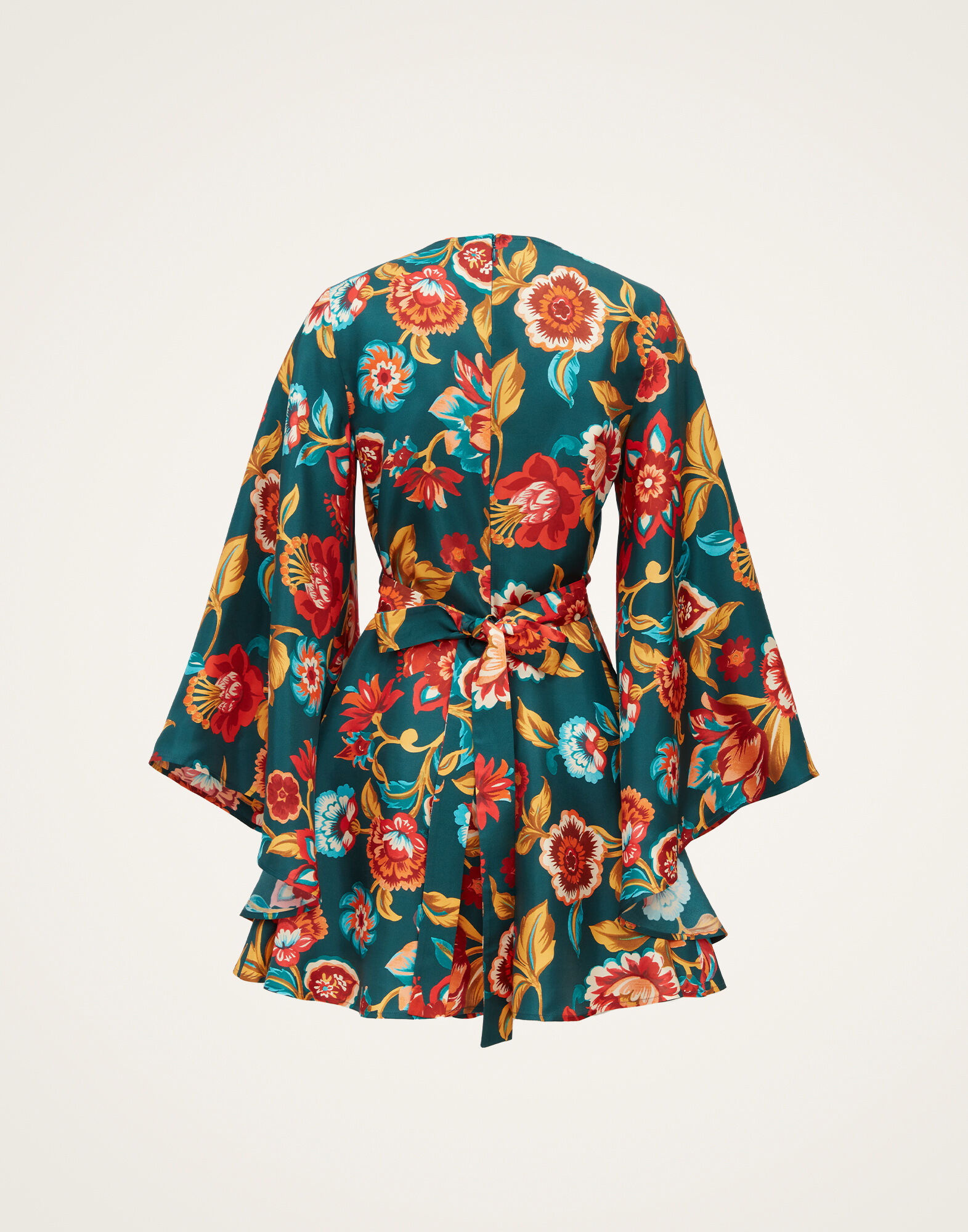 La DoubleJ Mini Magnifico Dress Hottie Emerald DRE0561SIL001HOT01GR04