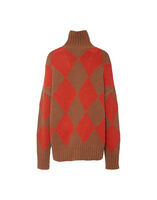La DoubleJ Argyle Sweater  PUL0091KNI064VAR0123