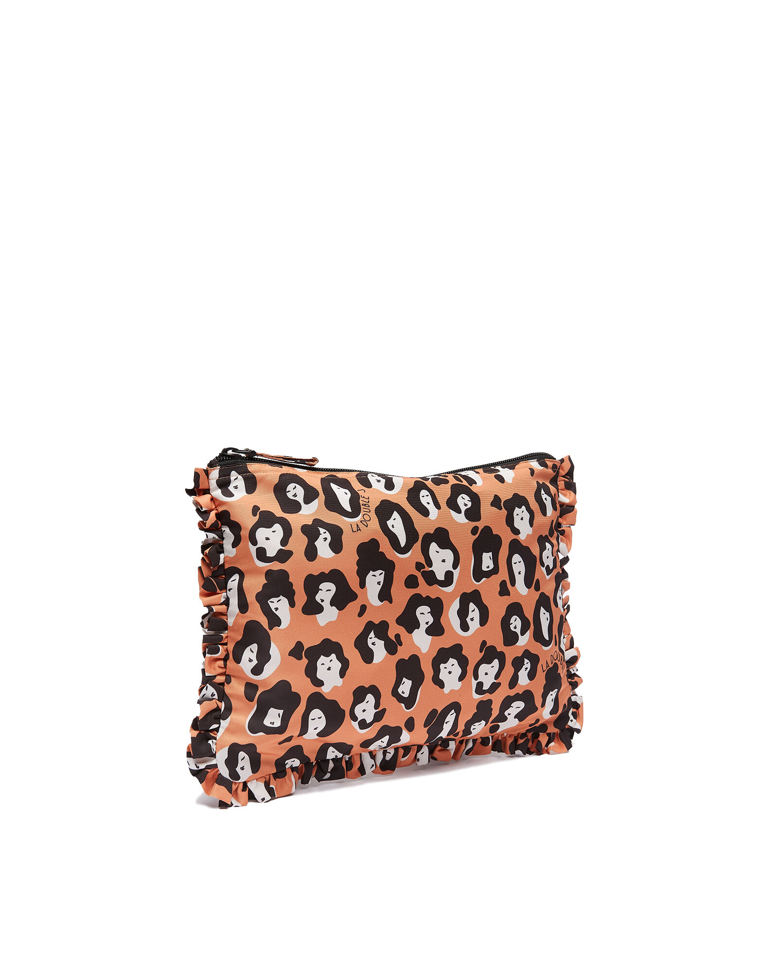 La DoubleJ Hand Pochette Lady Leopard BAG0002FAI001LLE0001