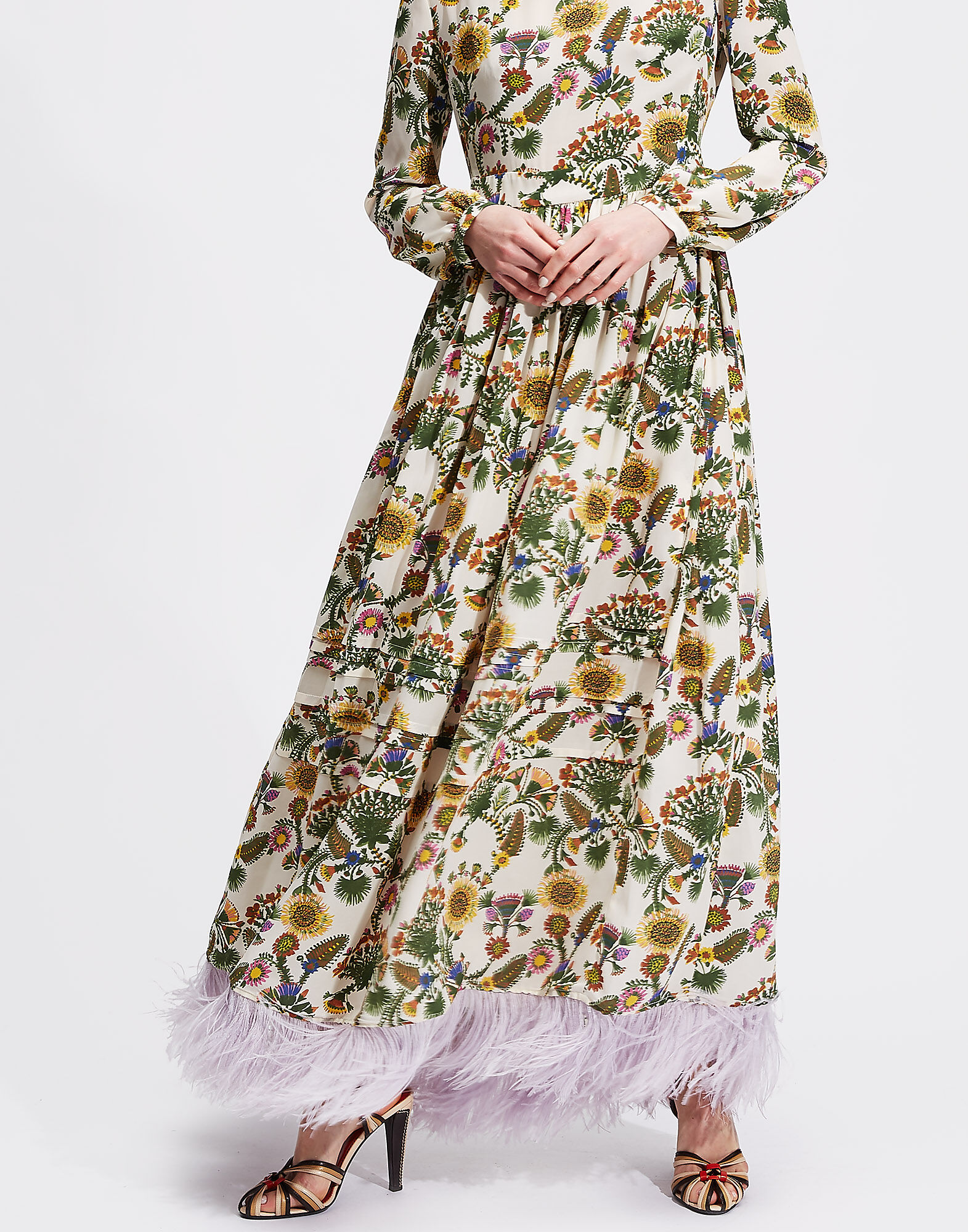 LaDoubleJ Pemberley Dress Thistle DRE0122DBG001THI0001