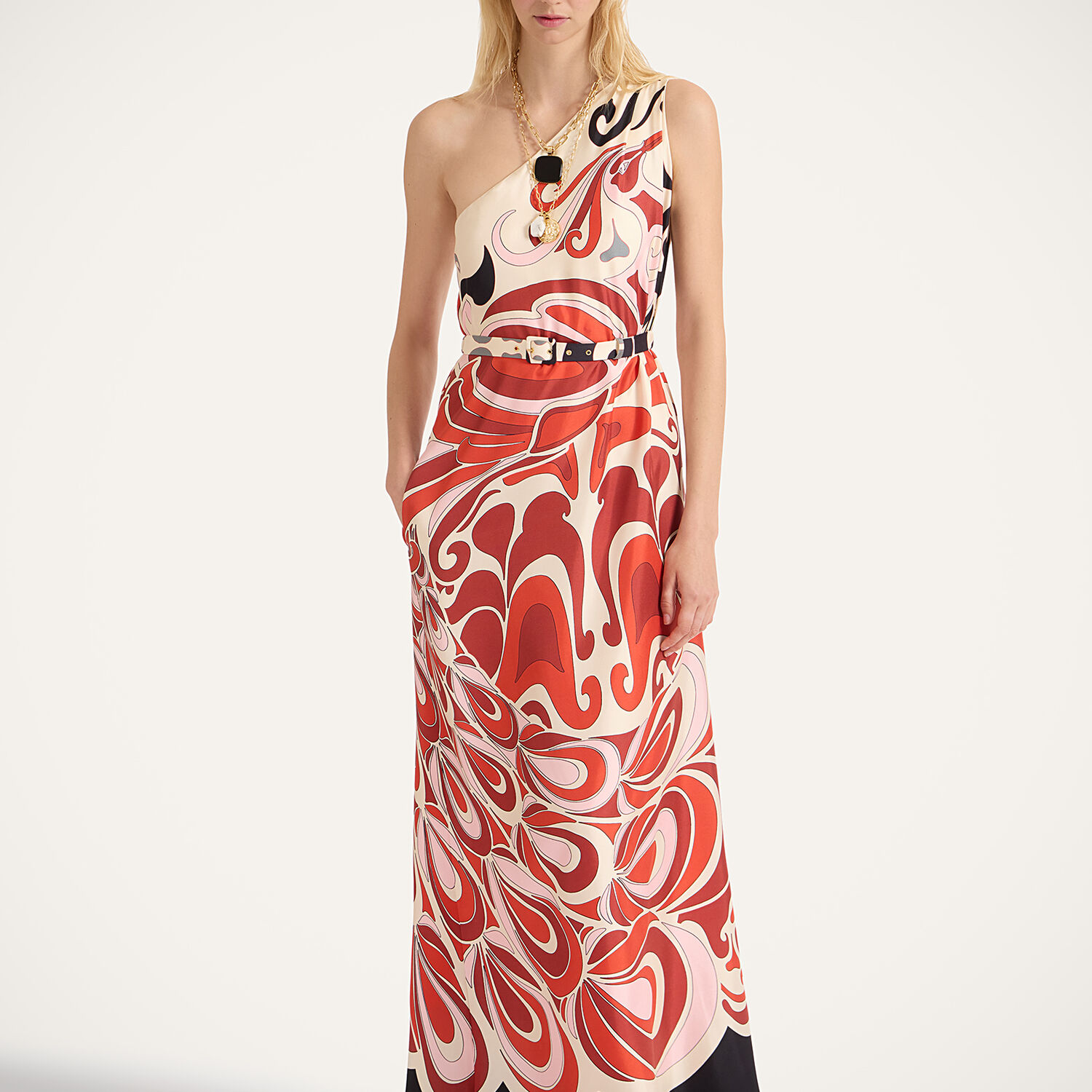 La Doublej Roy Maxi Dress In Multi