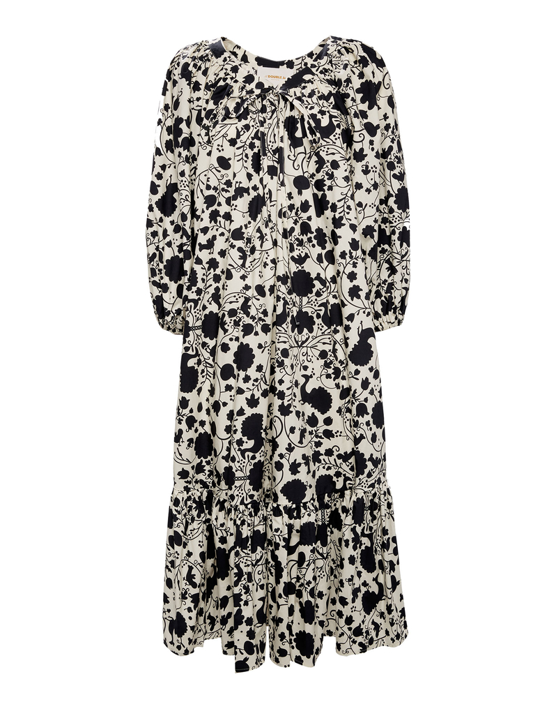 LaDoubleJ Folk Dress LaDoubleJ Folk Dress Himzes DRE0214COT001HIM0001