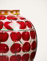 La DoubleJ Bubble Vase La DoubleJ Bubble Vase Cherries Avorio VAS0003CER001CHY0005
