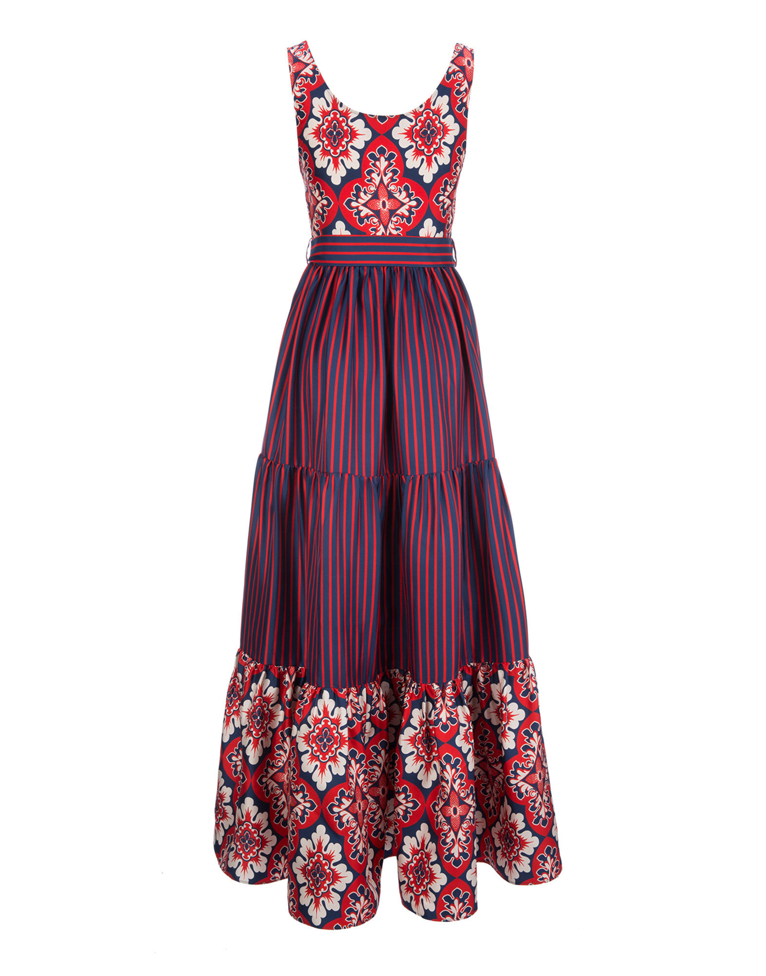 LaDoubleJ Pellicano Dinner Dress Palazzo Riviera DRE0034SIL001PAL0003