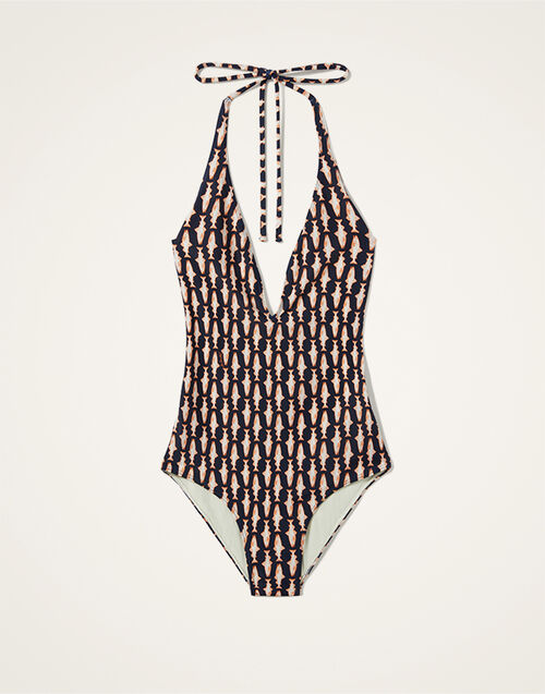 La DoubleJ Sexy Swimsuit Pesciolini Blue SWI0036LYC001PES04BU03