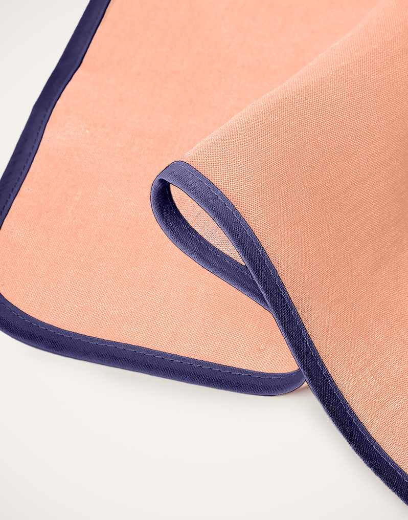 La DoubleJ Large Napkins Set Of 2 La DoubleJ Large Napkins Set Of 2 Rainbow Rose NAP0010LIN006RAI0027