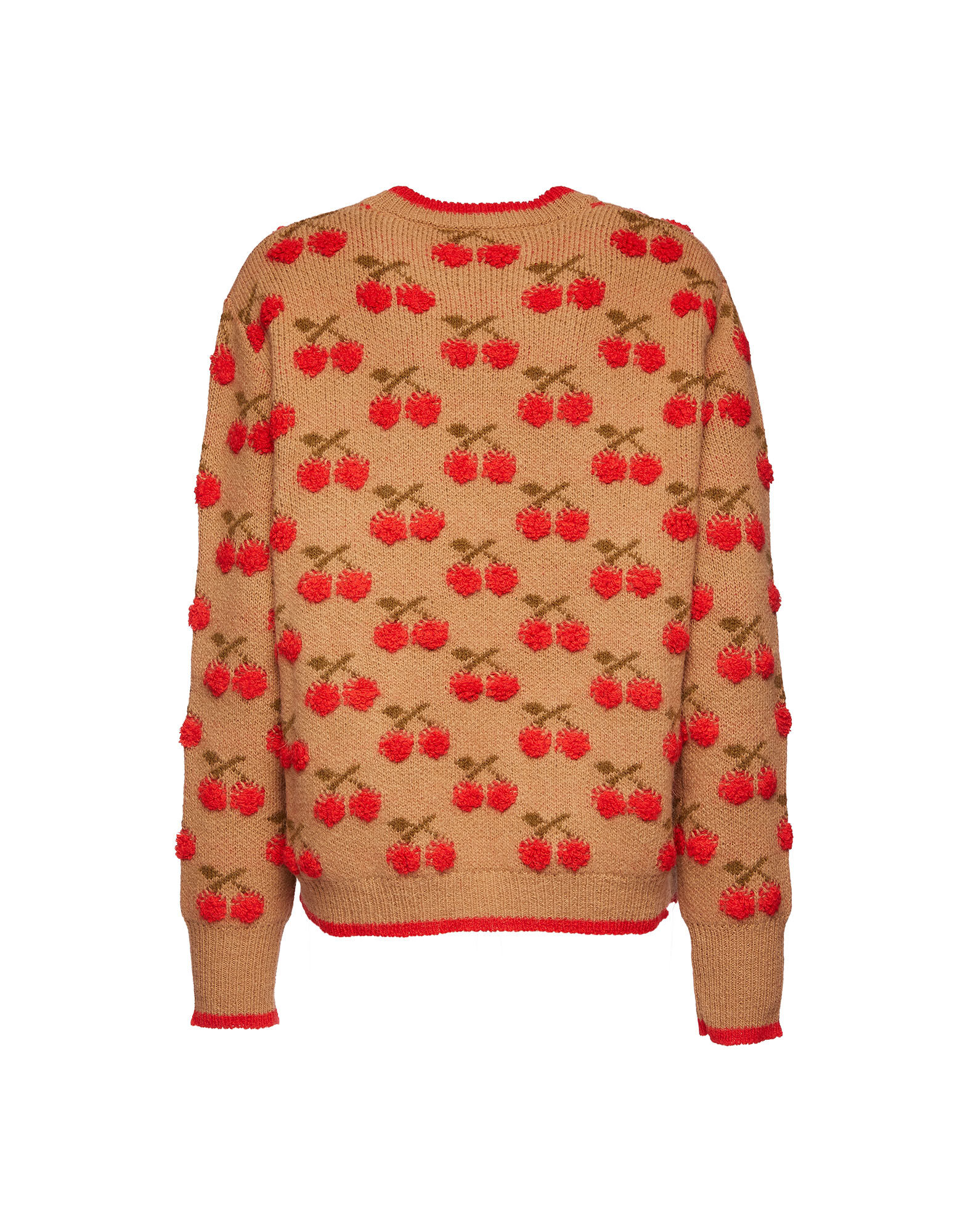 Cherry Sweater in Camel Red for Women La DoubleJ