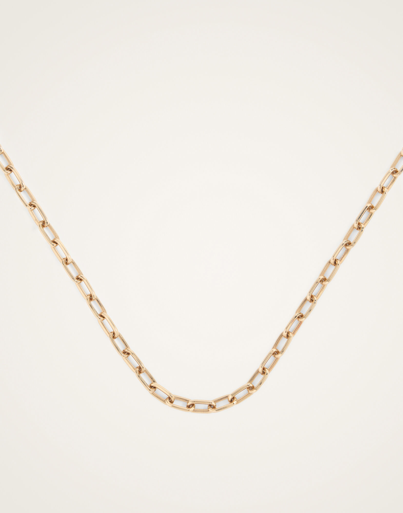 La DoubleJ Dainty Chain 24k Gold Plate NEC0038BRA003SOLIDYE05