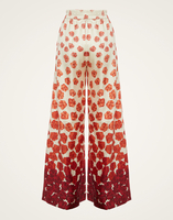 La DoubleJ Palazzo Pants La DoubleJ Palazzo Pants Haze Placèe Red TRO0003SIL001HAZ01RE01