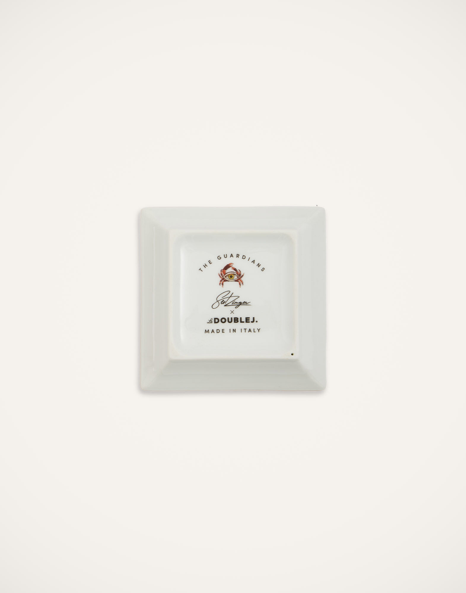 La DoubleJ Mini Trinket Tray The Keys Bordeaux TRI0009CER001KEY01RE02