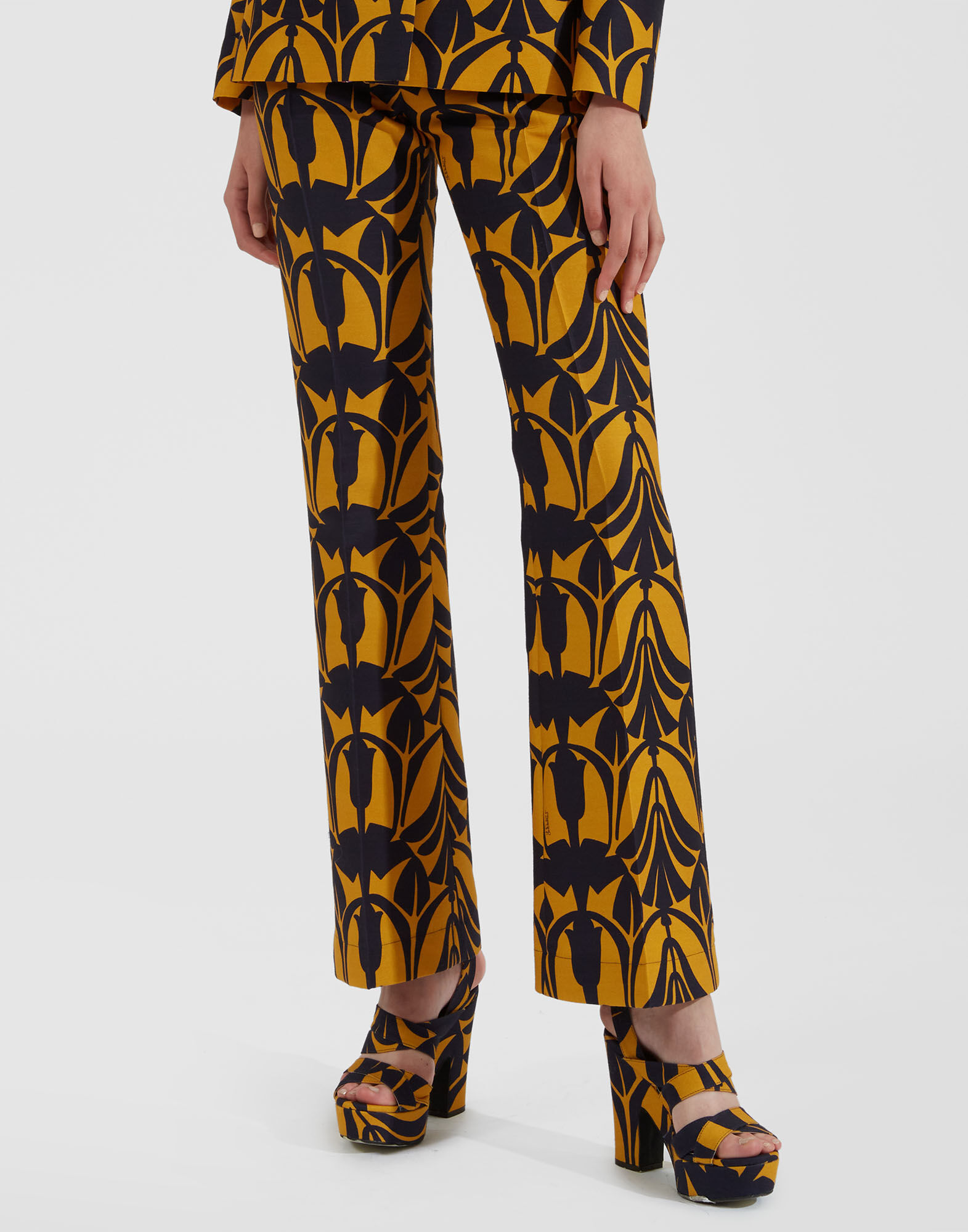 La DoubleJ Saturday Night Pants Papyrus Gold TRO0030CAD001PAY01YE05