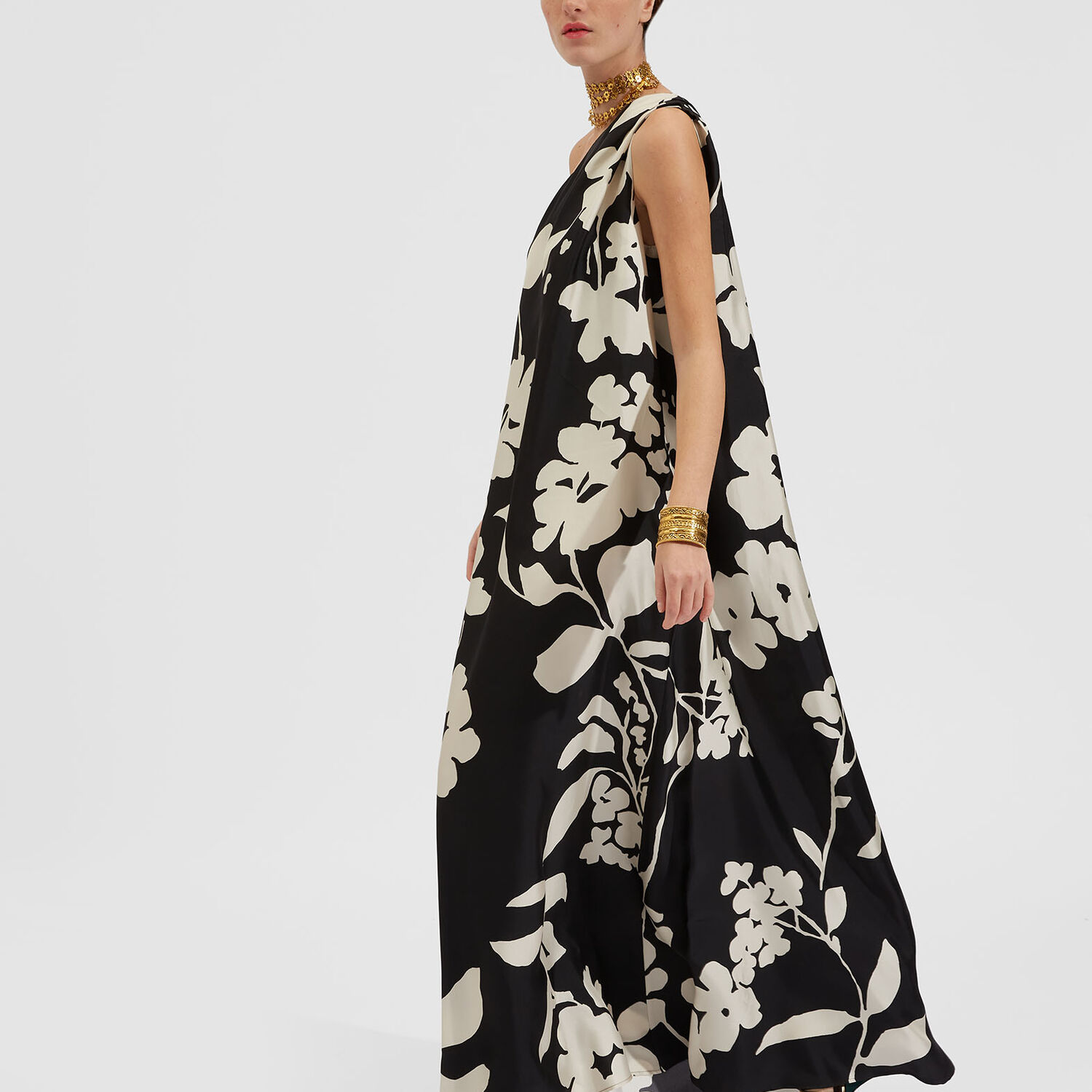 La Doublej Roy Dress In Winter Jasmine