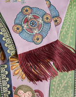 La DoubleJ Skinny Scarf La DoubleJ Skinny Scarf Nucleus Placée Dusty Pink SCA0075SIL006NUC06PI10