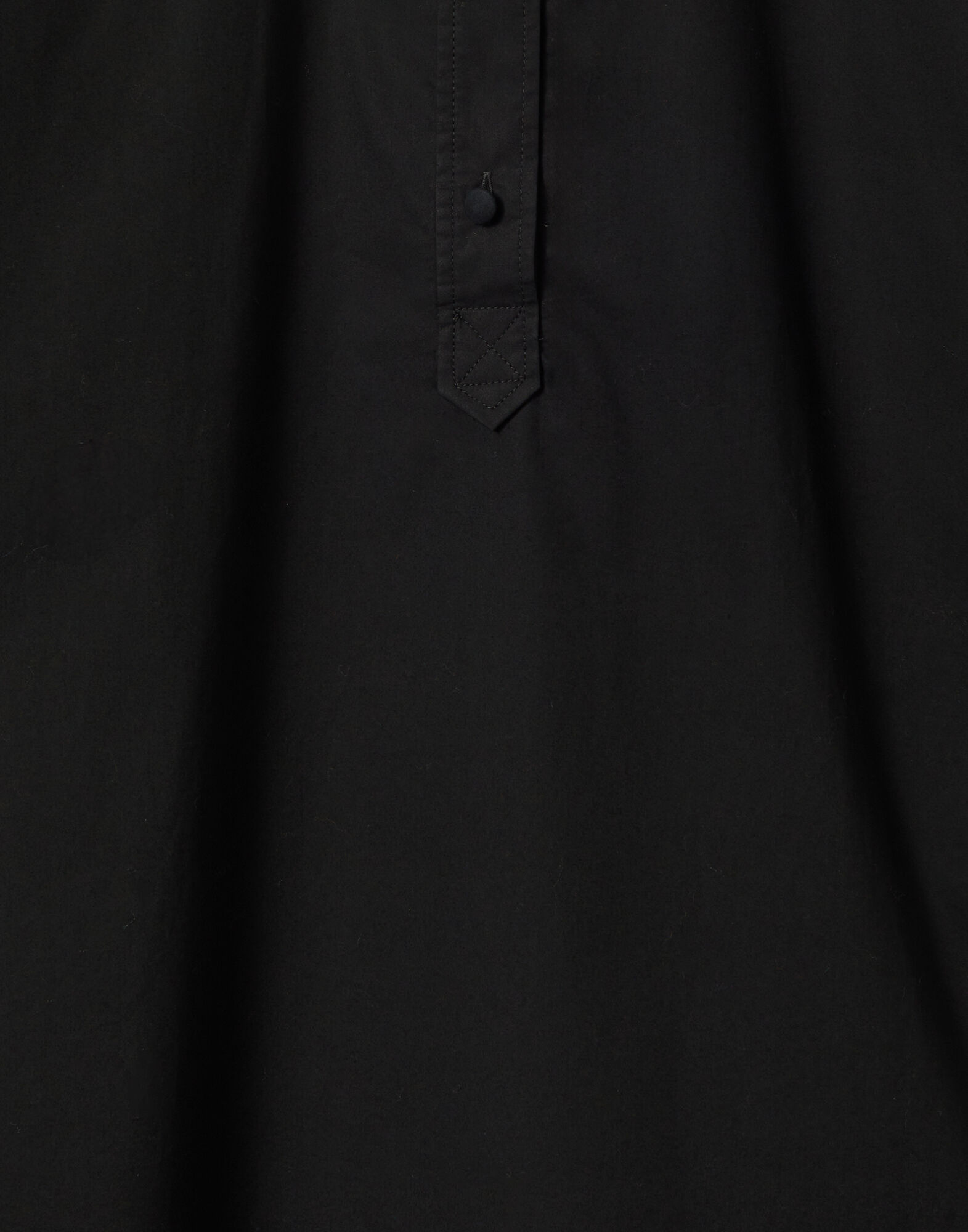 La DoubleJ Poet Shirt Solid Black SHI0055COT001BLA0001