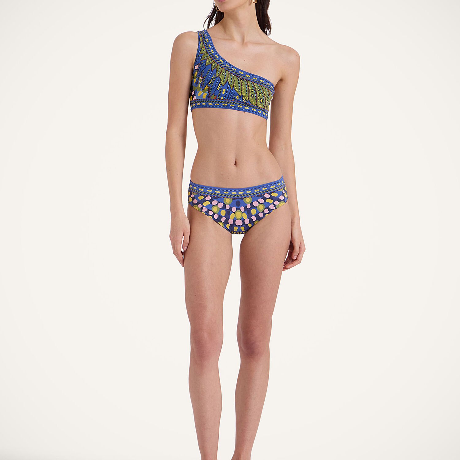 La Doublej Boy Brief In Chakra Placée Multicolor