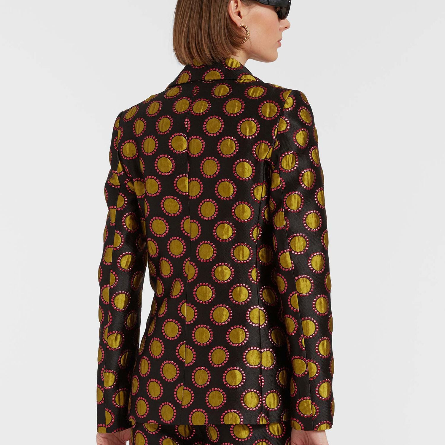  La Doublej Outerwear Women - 24/7 Jacket Winter Sun Black L 80% Polyester 9% Metal 7%silk 4%polyammide 