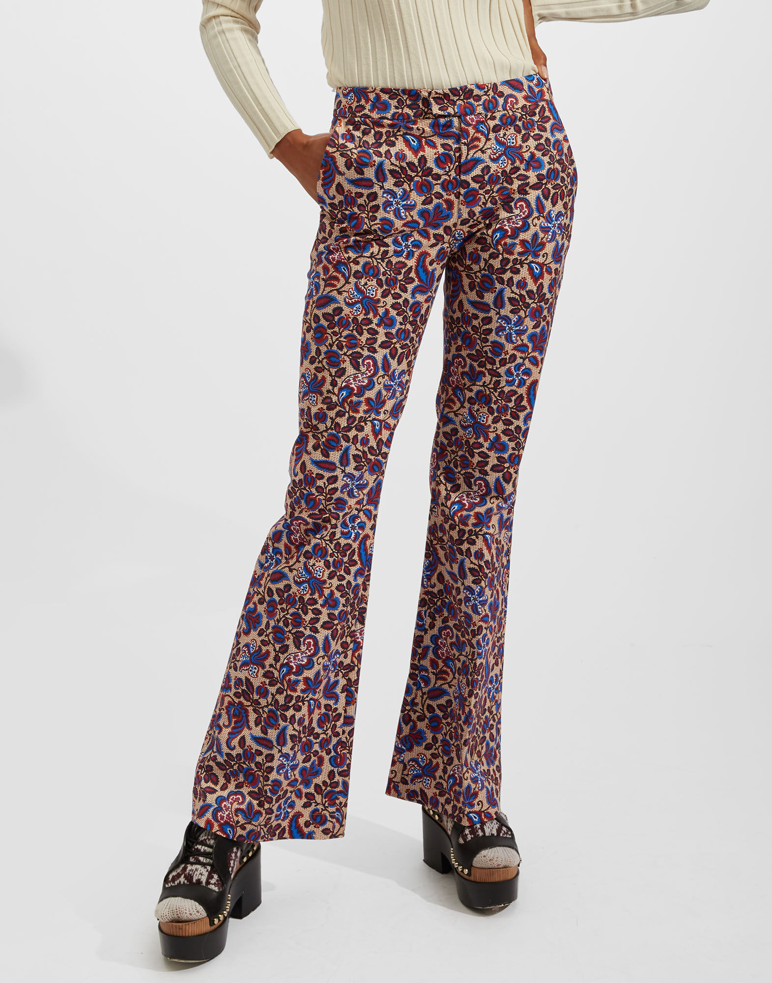 La DoubleJ Saturday Night Pants Ortica TRO0030COT006ORT0002