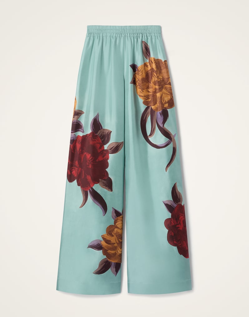 La DoubleJ Palazzo Pants La DoubleJ Palazzo Pants Peony Placée Light Blue TRO0026SIL001PEO06BU01