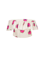 LaDoubleJ Double Love Top LaDoubleJ Double Love Top Papaveri SHI0022COT001PAP0001