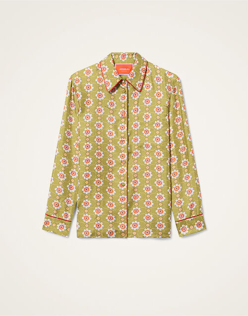 La DoubleJ Boy Shirt Ambrosia Green SHI0001SIL001AMB08GR02