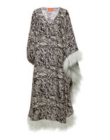 La DoubleJ Opera Dress &#40;With Feathers&#41;  DRE0314SIL001FAU0001
