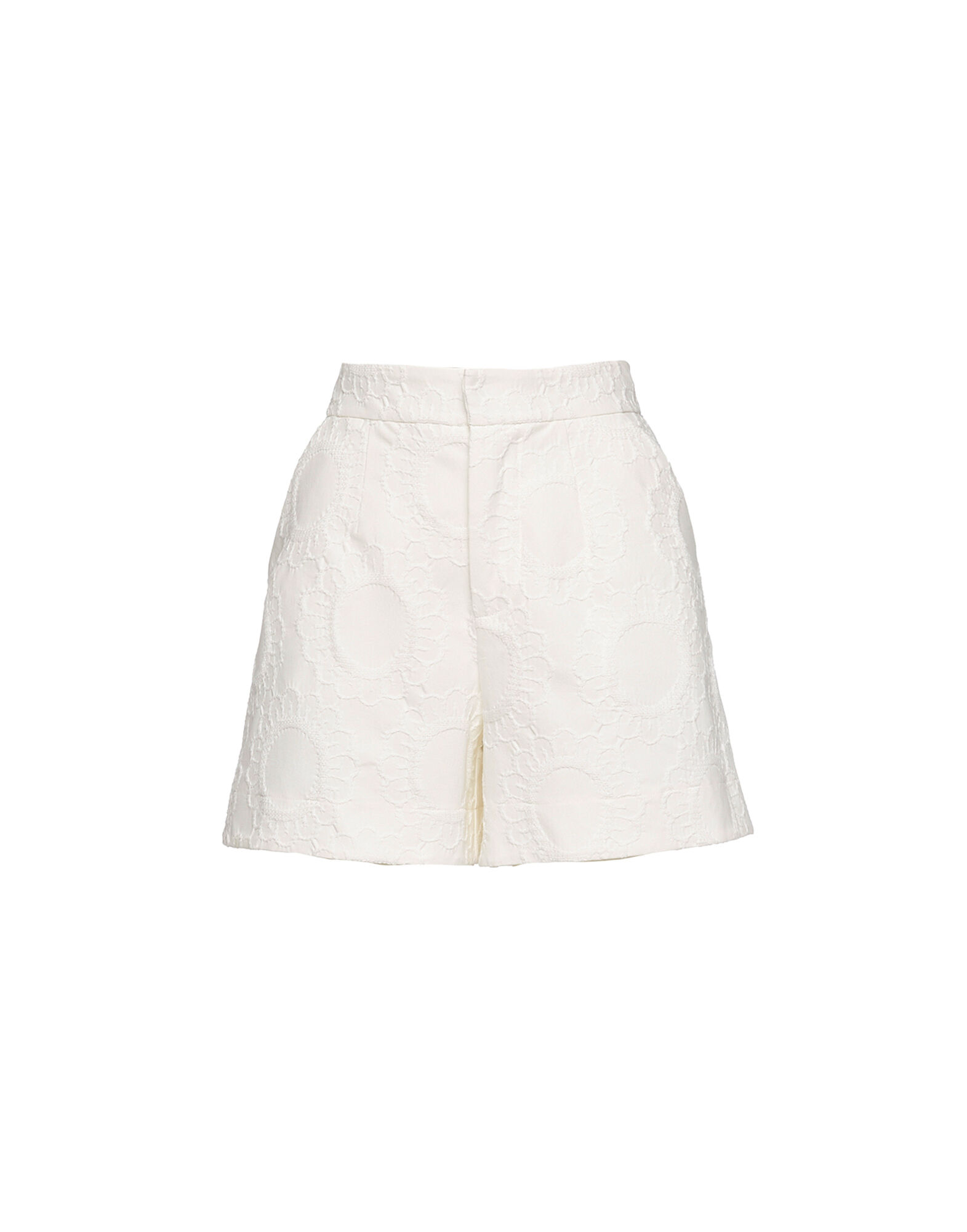 La DoubleJ Good Butt Shorts Solid White TRO0010COT029AVO0002