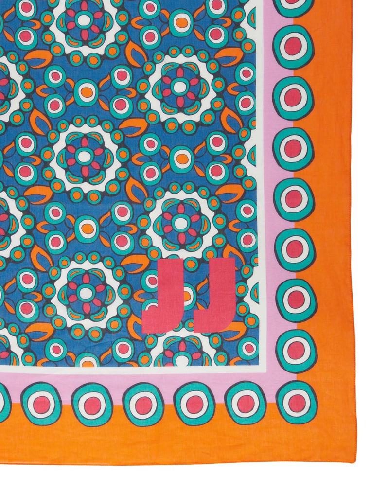 LaDoubleJ Pareo LaDoubleJ Pareo Kaleidoscope Bluette SCA0020COT021KAL0008
