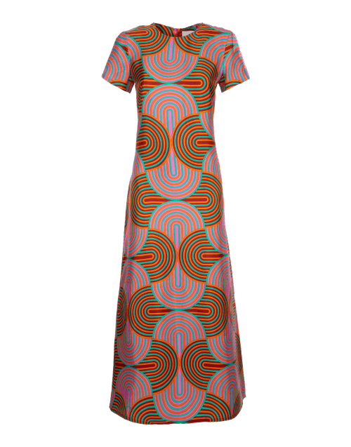 La DoubleJ Swing Dress Slinky Rosso DRE0001SIL001SLI0002