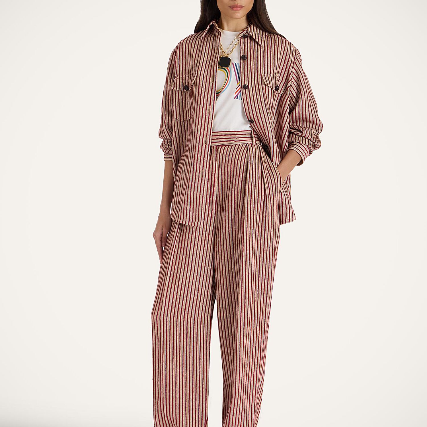 La Doublej Brooklyn Pants In Brown