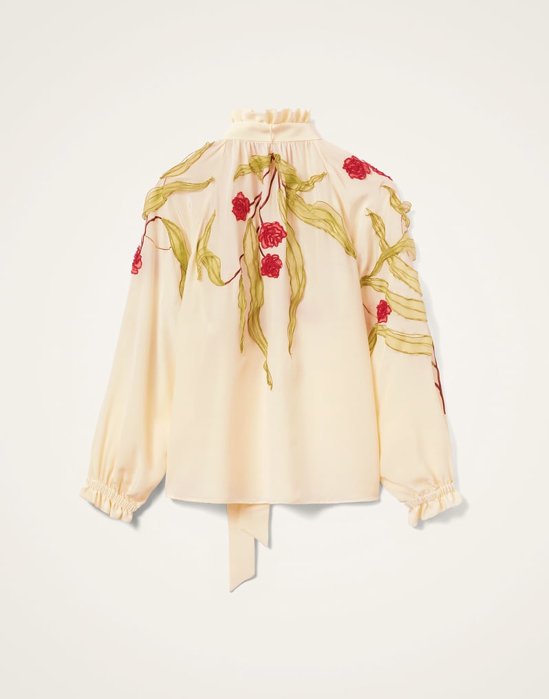 La DoubleJ Cerere Blouse La DoubleJ Cerere Blouse Bamboo Buttercream SHI0149EMB117BMB04WH09