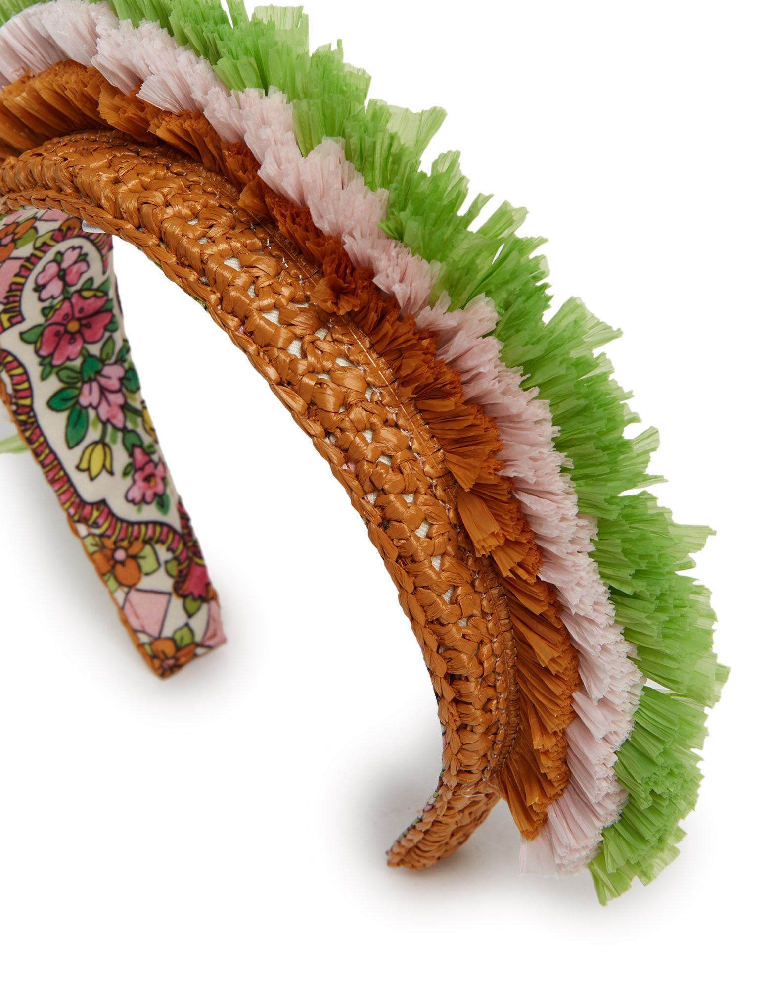 La DoubleJ Halo Headband Solid Ocher HEB0011RAF003SOLIDOR06