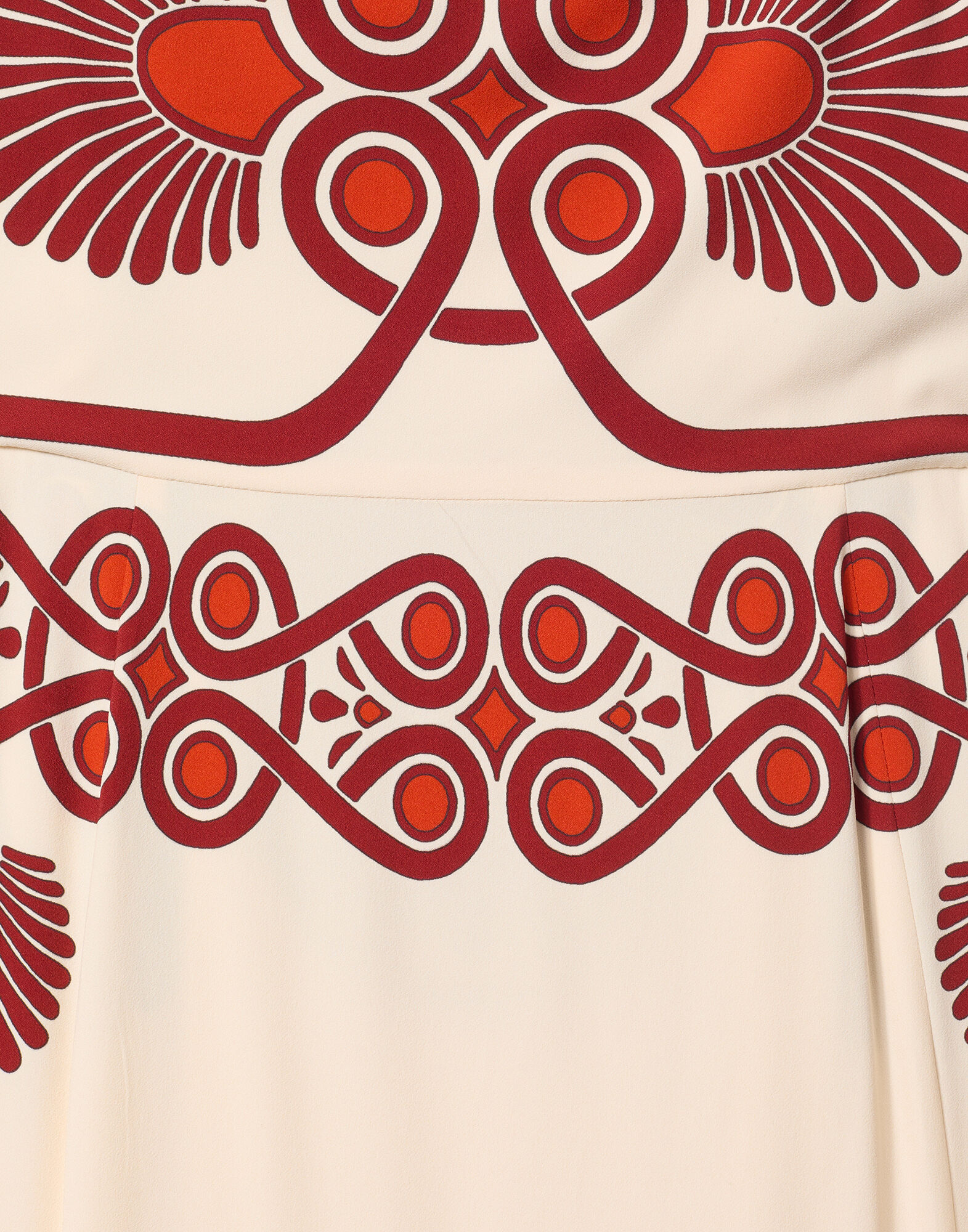 La DoubleJ Buy Me A Martini Dress Medallion Plac&eacute;e Cream DRE0673VIS011MED01WH03