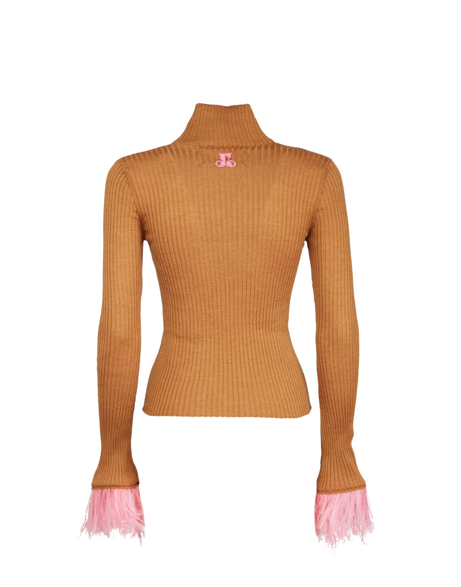 La DoubleJ High Kick Top Camel PUL0167KNI091VA194BR04