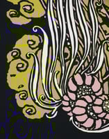 La DoubleJ Reversible Mini Poncho Top La DoubleJ Reversible Mini Poncho Top Lemuria Placée Black SCA0077VIS011LEM02BL01