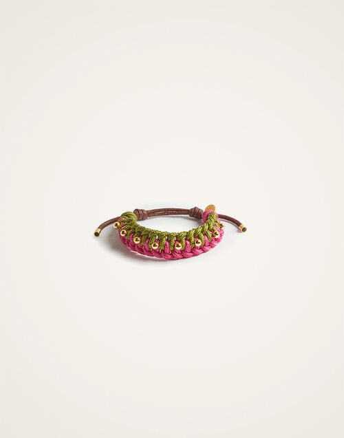 La DoubleJ Better Together Bracelet Bicolor Pink & Green BAC0011ROP001VA358RE04