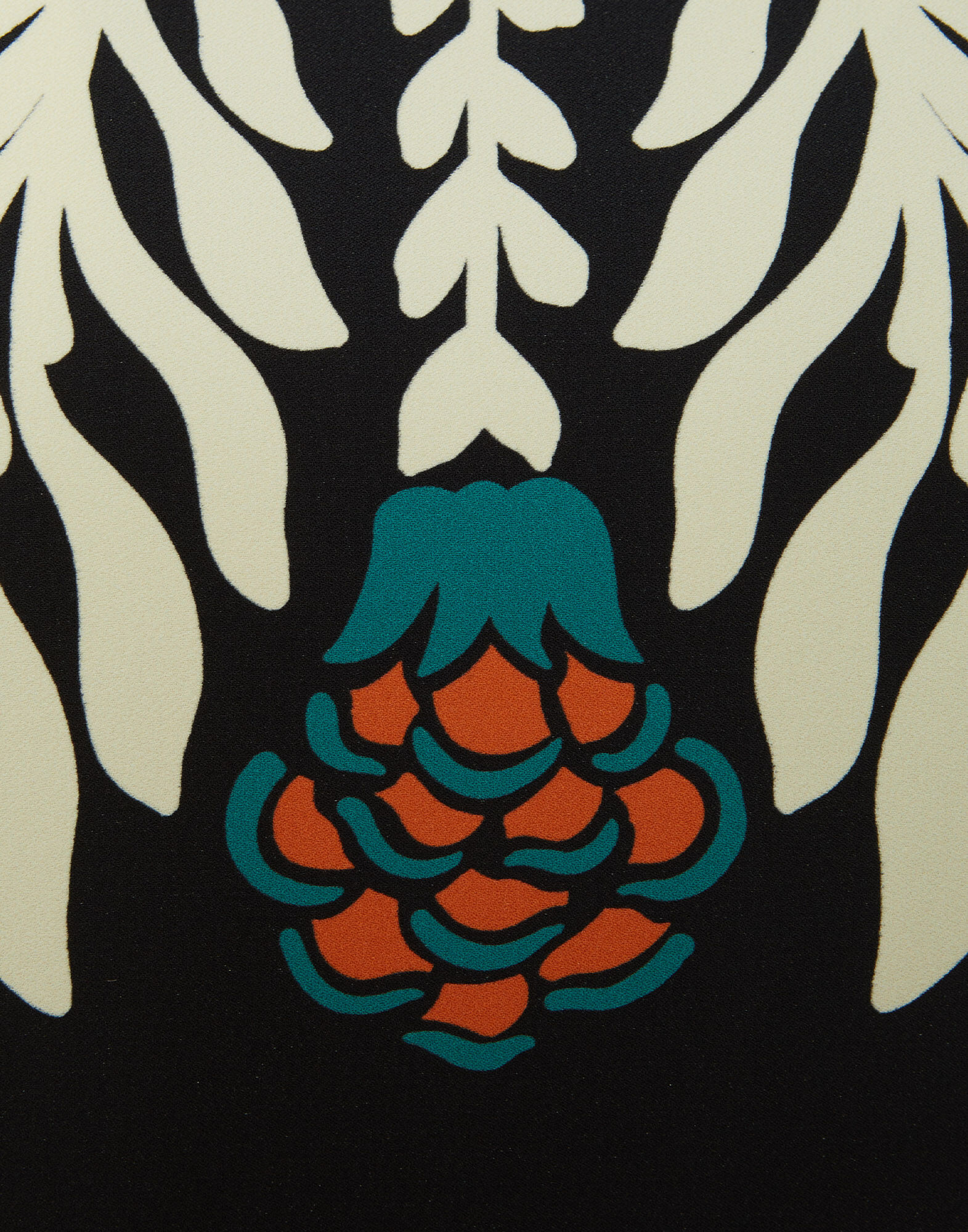 La DoubleJ Mini Supreme Swing Dress Mix Tiles Plac&eacute;e Black DRE0619VIS011MIX01BL01