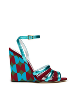 La DoubleJ Tones Wedge La DoubleJ Tones Wedge Mezzaluna Green SHO0048RAS006MEZ0004
