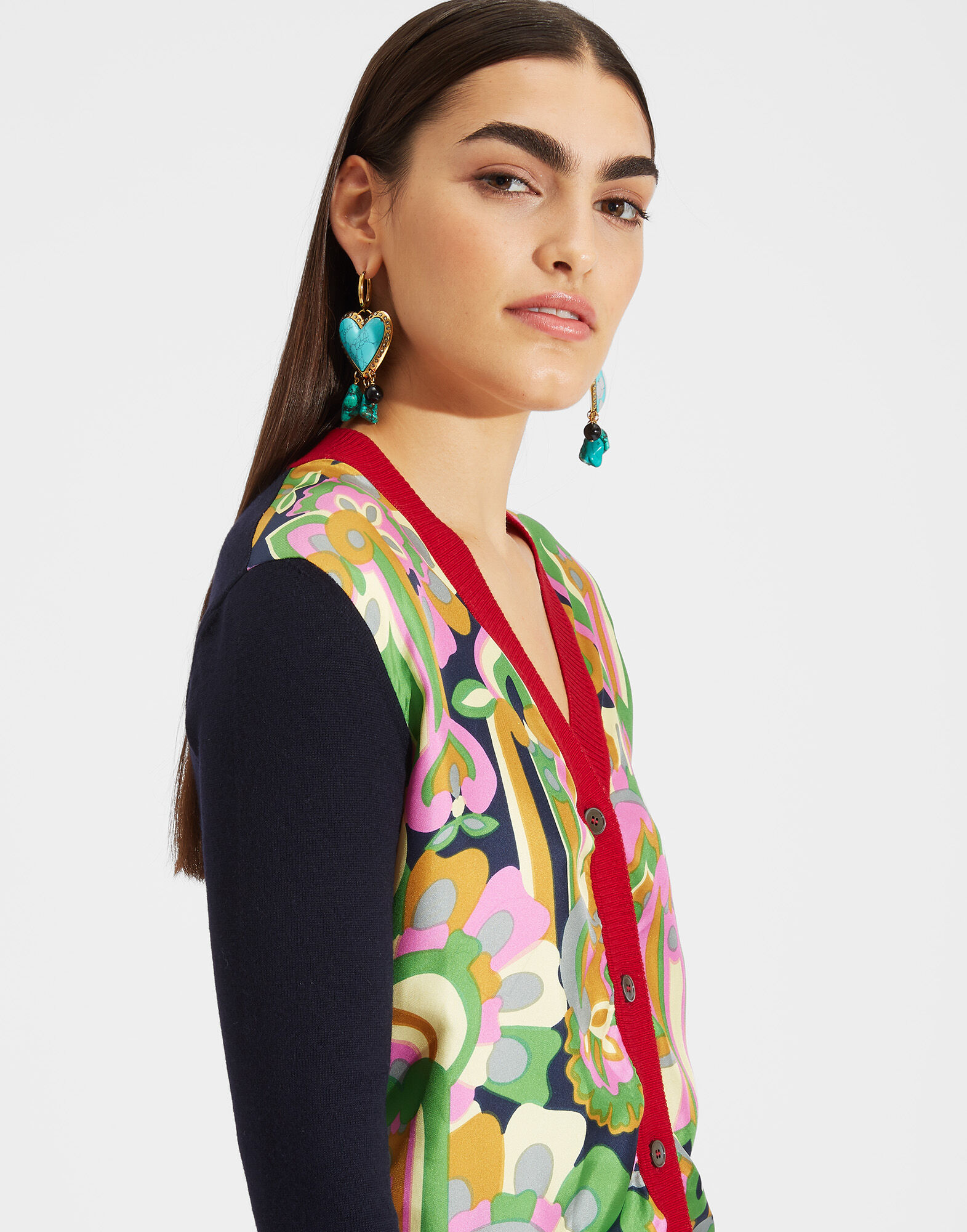 LaDoubleJ Gemini Cardigan Lisboa Rosa PUL0005KNI005LIS0002