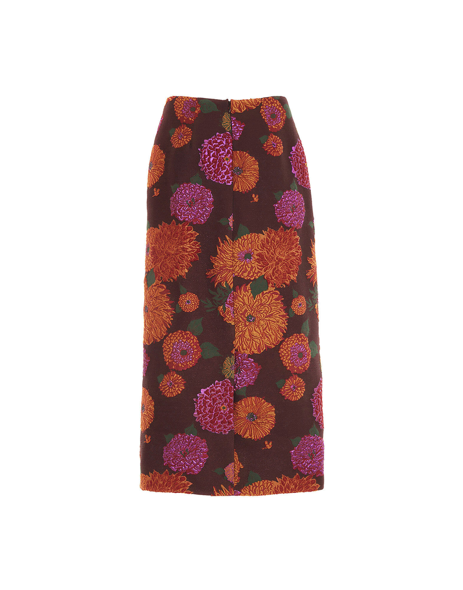 La DoubleJ Pencil Skirt Gin Chocolate SKI0011JCQ048GYN02WH04